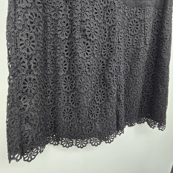 NEW City Chic Embroidered Playsuit Lace Vibe Jumpsuit Womens XL Black Mini Lined - Picture 3 of 11